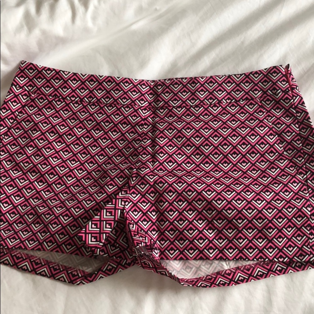 Pink Pattern Shorts NEVER BEEN WORN